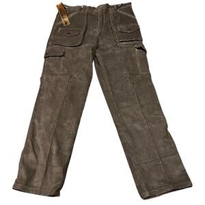 Patton by Stavolo Hunting Pants Men’s 54 US 36x32 Gray Corduroy Outdoor Cargo